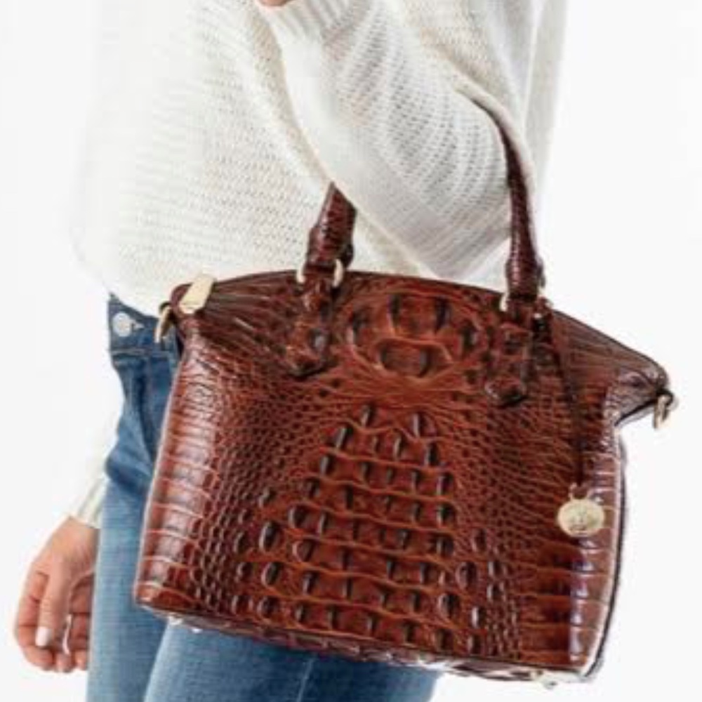 Brahim- Duxbury Satchel ( S) Cranberry Melbourne